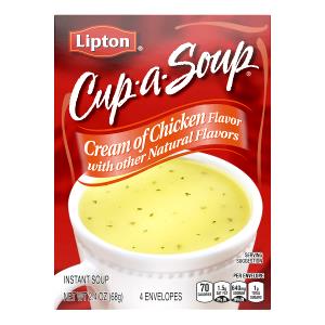 1 Envelope Cream Of Chicken Flavor Soup, Instant, Low Carb