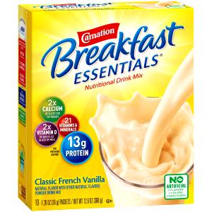 1 Envelope Instant Breakfast Powder (Sweetened with Low Calorie Sweetener)