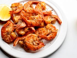 1 Extra-large (shelled) Fried Shrimp