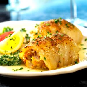 1 filet (113.4 g) Crab Stuffed Sole