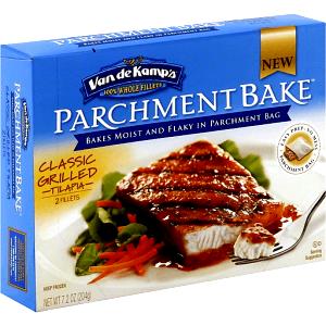 1 fillet (102 g) Parchment Bake Classic Grilled Tilapia