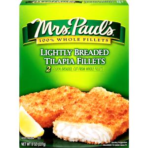 1 fillet (113 g) Lightly Breaded Tilapia Fillets