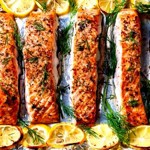 1 fillet (140 g) Lemon Dill Salmon