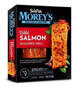 1 fillet (142 g) Wild Salmon Seasoned Grill