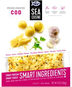 1 fillet (147 g) Potato Crusted Cod