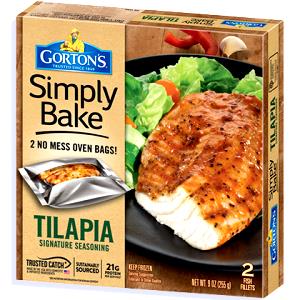 1 fillet (148 g) Simply Bake Tilapia Signature Seasoning