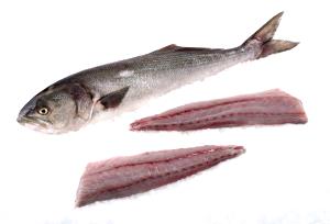 1 Fillet (150.0 G) Bluefish, raw