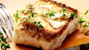 1 Fillet (318.0 G) Halibut, cooked