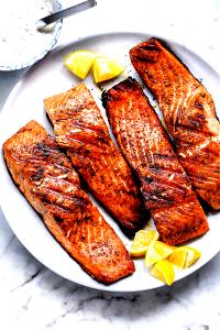 1 fillet (5 oz) Barbeque Salmon Fillets