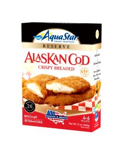 1 fillet (67 g) Alaskan Cod Mustard Pretzel