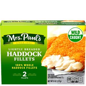 1 Fillet Haddock Fillet, Lightly Breaded