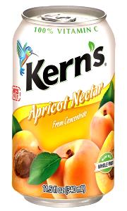 1 Fl Oz Apricot Nectar, Canned No Added Vit-C