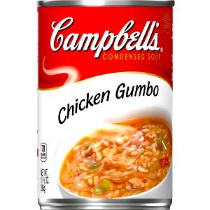 1 Fl Oz Chicken Gumbo Soup (with Equal Volume Water, Canned)