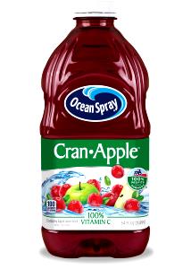 1 Fl Oz Cranberry Apple Juice Drink with Vitamin C Added