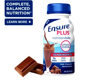 1 Fl Oz Ensure Plus, Liquid Nutrition