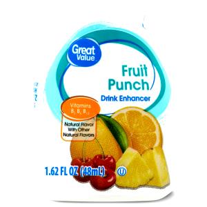 1 Fl Oz Fruit Punch Drink Mix, Prepared