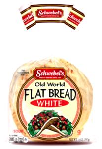 1 flat bread (79 g) White Flat Bread