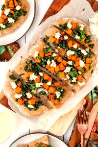 1 flatbread (230 g) Kale + Sweet Potato Flatbread