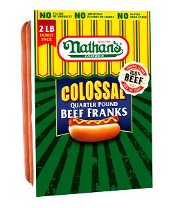 1 frank (113 g) Colossal Beef Franks