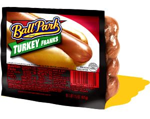 1 frank (45 g) Turkey Hot Dog