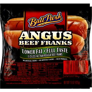 1 frank (53 g) Angus Beef Franks Lower Fat