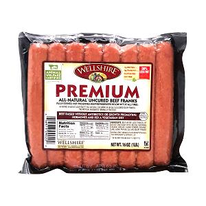 1 frank (56 g) Premium Uncured Beef Franks