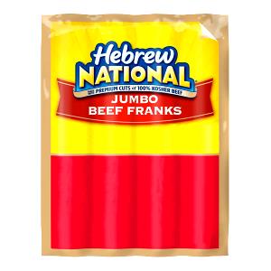 1 frank (85 g) Jumbo Beef Franks