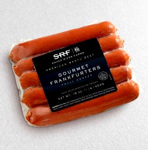 1 frankfurter (91 g) Kobe Beef Frankfurters