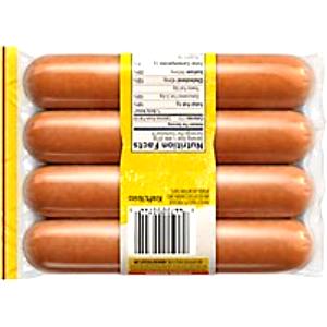 1 Frankfurter Frankfur, Turkey, Smoked Uncured