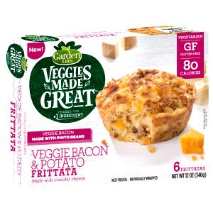 1 frittata (57 g) Veggie Bacon & Potato Frittata