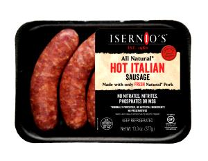 1 grilled link (69 g) Hot Italian Sausage