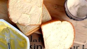 1 Guideline Amount Per Slice Bread/roll Unsalted Butter-Margarine Blend Stick