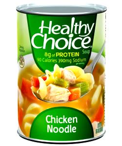 1 Healthy Choice Can (15 Oz) Ready-to-Serve Reduced Sodium Bean and Ham Soup (with Water, Canned )