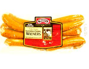 1 hot dog (57 g) Natural Casing Wieners