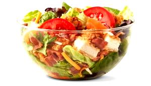 1 İtem Bacon Ranch Salad W/Grilled Chicken