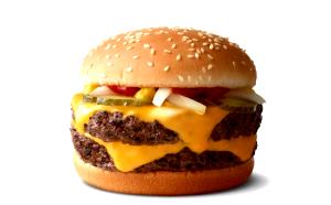 1 İtem Double Quar Pounder W/Cheese