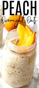 1 Jar Good Morning, Peaches, Oatmeal & Bananas