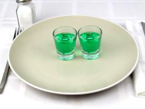 1 Jigger 1.5 Fl Oz Creme De Menthe