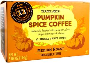 1 k-cup (14 g) Cafe Pumpkin Spice