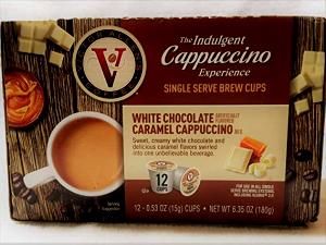 1 k-cup (15 g) Caramel Cappuccino