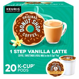 1 k-cup pod (21 g) Vanilla Latte