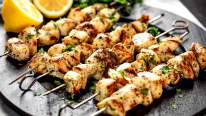 1 kabob (168 g) Chicken Breast Kabobs