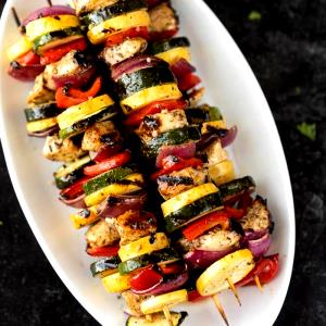 1 kabob Grilled Chicken Kabob