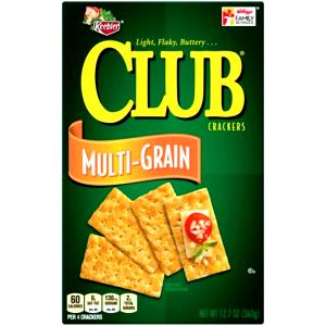 1 Keebler Whole Wheat Club Cracker Wheat Crackers