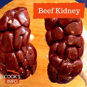 1 Kidney, Cooked Beef Kidney