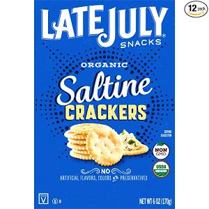 1 Large Round Cracker Saltine Crackers