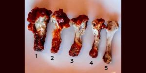 1 Large (yield After Cooking, Bone And Skin Removed) Chicken Wing (Skin Not Eaten)