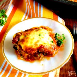 1 Lasagna (8" Square) Spinach Lasagna Noodles with Meat