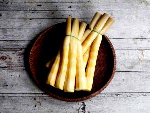 1 Lb Bamboo Shoots (Without Salt, Drained, Cooked, Boiled)