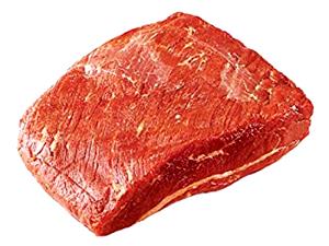 1 Lb Beef Brisket (Flat Half, Lean Only, Trimmed to 1/8" Fat, Select Grade, Cooked, Braised)